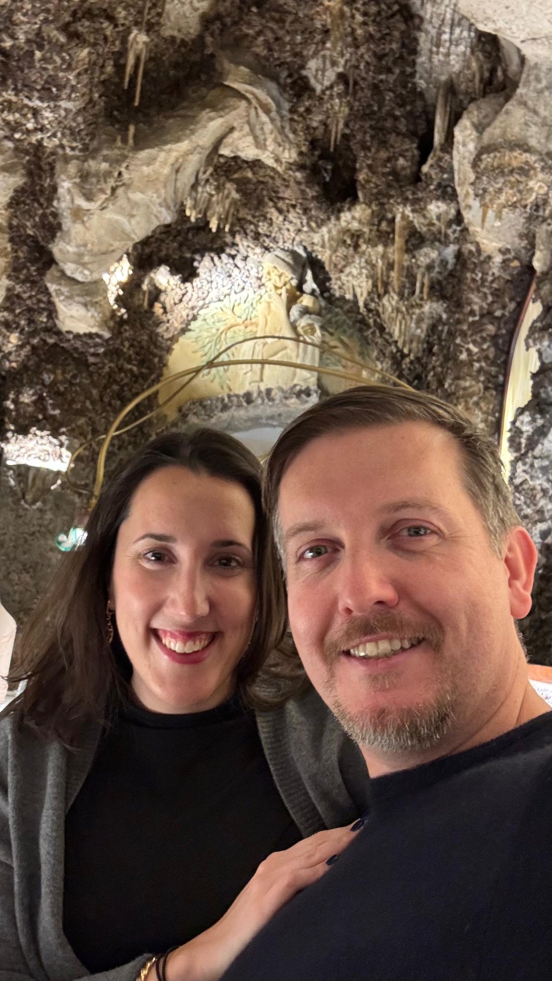 Dinner under the stalagmites