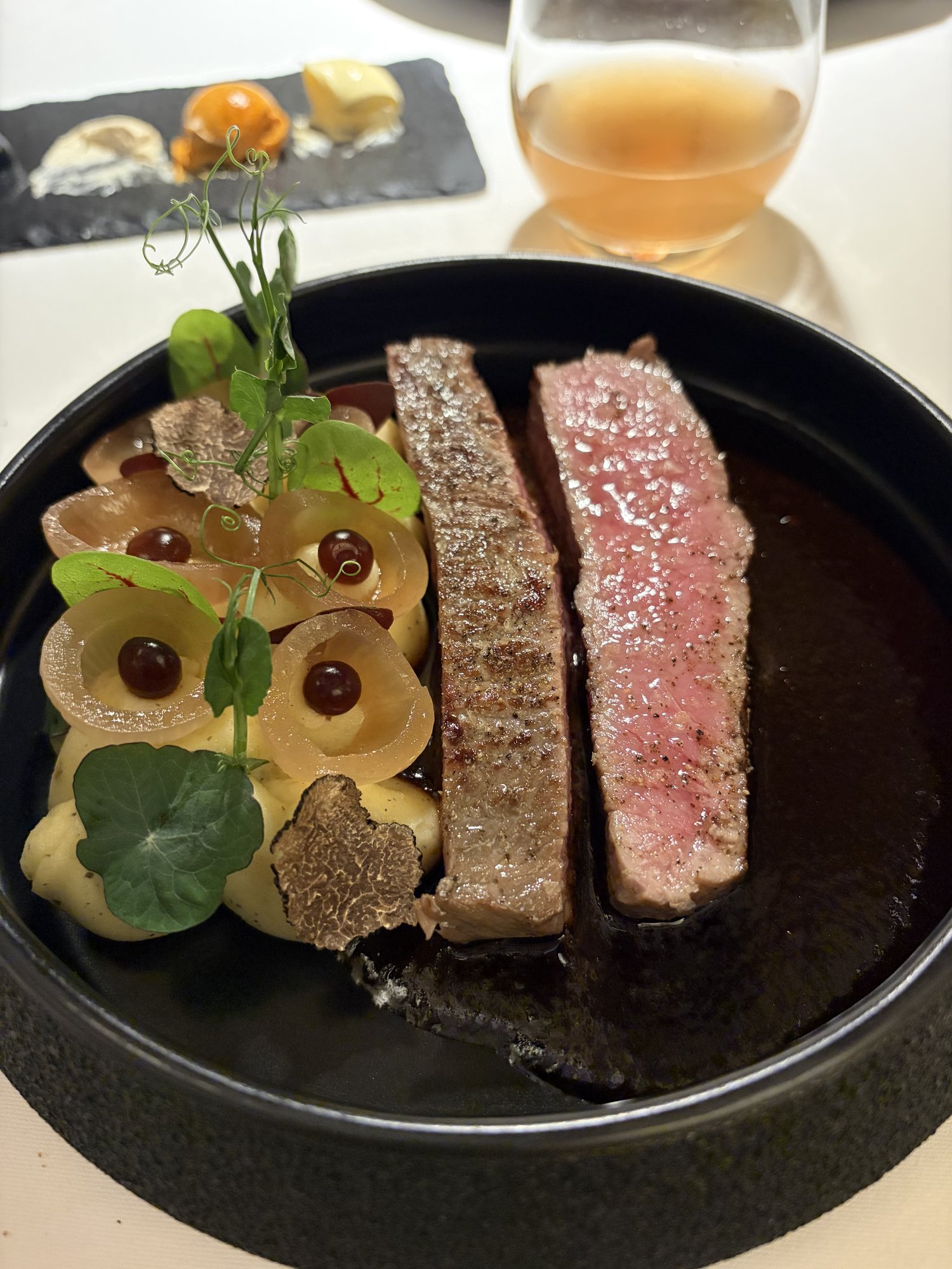 Dinner under the stalagmites
